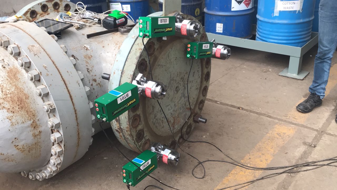 in practise smartTensioner Safe & Secure Bolt Tensioning